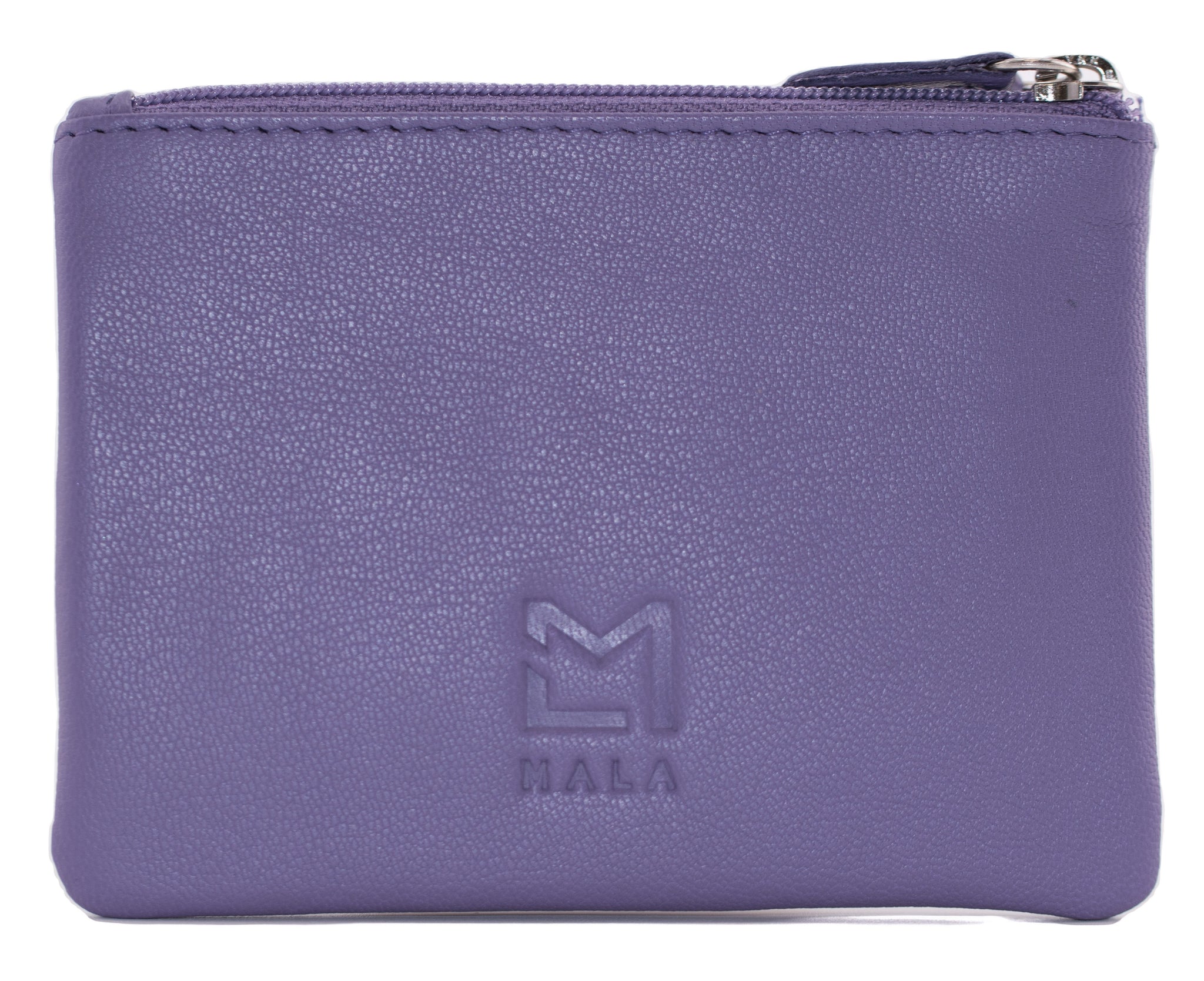 Babrukda Women's Coin Purse - Mandala Flower Design Mini Clutch Bag (Purple) - View #6