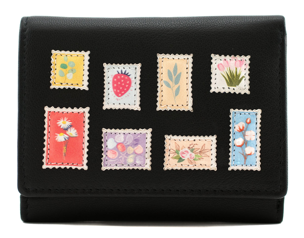 Botanists Post Tri Fold Purse - 62 1056 – Mala Leather Limited