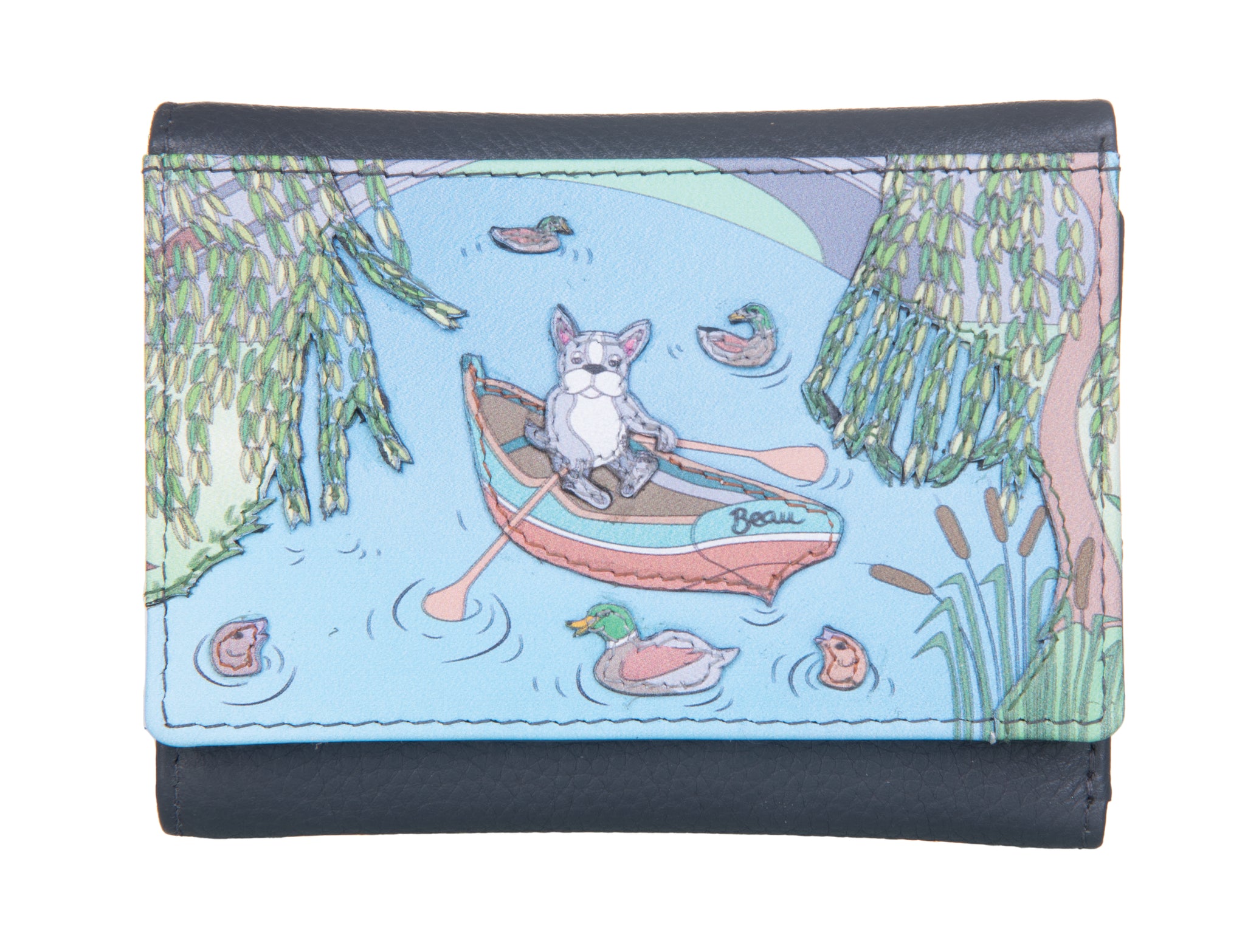 Beaus Boating Tri Fold Purse - 3633 89 – Mala Leather Limited