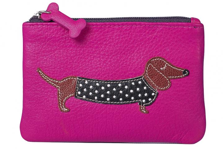Best Friends Sausage Dog Coin Purse Mala Leather Mala Leather Limited