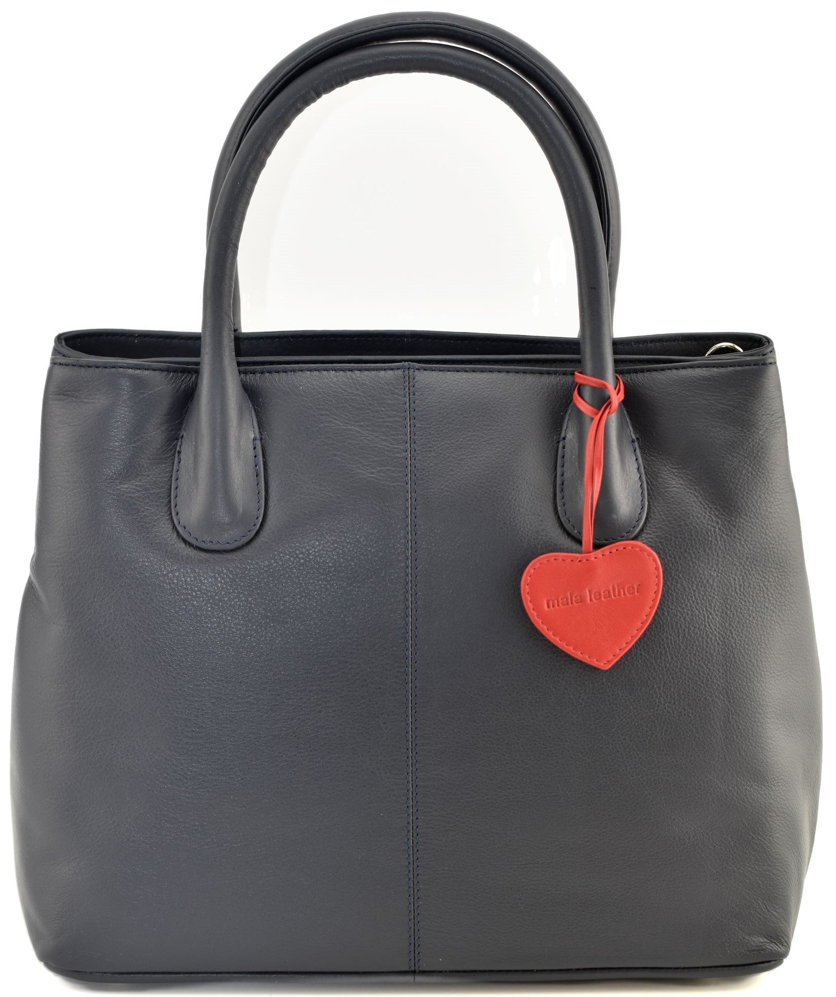 Grey leather grab bag online