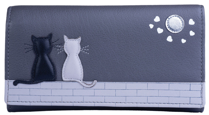 Mala Leather Midnight Collection - Borsa in pelle con blocco RFID